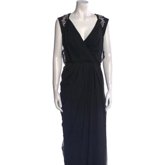 Tibi Silk Long Dress - Picture 1 of 8